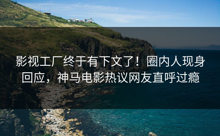 影视工厂终于有下文了！圈内人现身回应，神马电影热议网友直呼过瘾